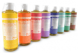 castile dr. bronners liquid soap