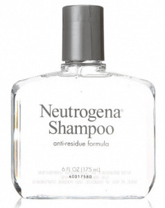 Neutrogena's shampoo with anti-residue formula.