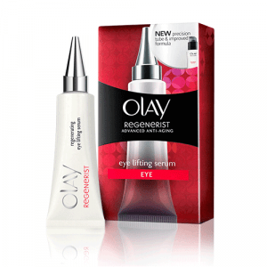 Olay's regenerist eye lifting eye serum.