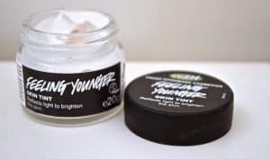 Lush's feeling younger skin tint.