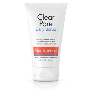 Neutrogena's clear pore daily scrub.