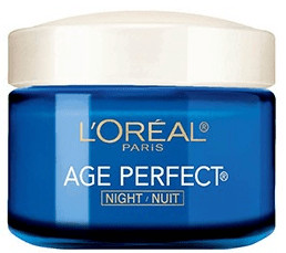 L'Oréal's age perfect night cream.