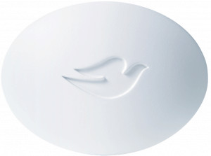 Classic Dove beauty bar.