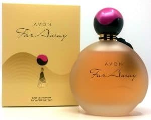 Avon's far away perfume.