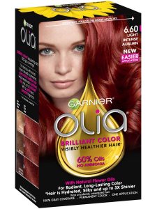 Garnier's olia hair color.