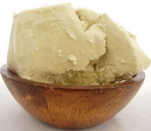 Organic Shea Butter in a bowl