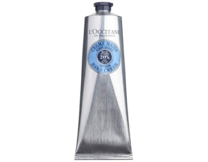 L'Occitane shea butter hand cream.