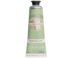 L'Occitane almond delicious hand cream.