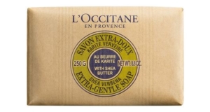 L'Occitane shea butter verbena soap.