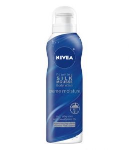 Bottle of body wash.