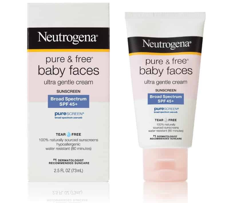Neutrogena baby sunscreen