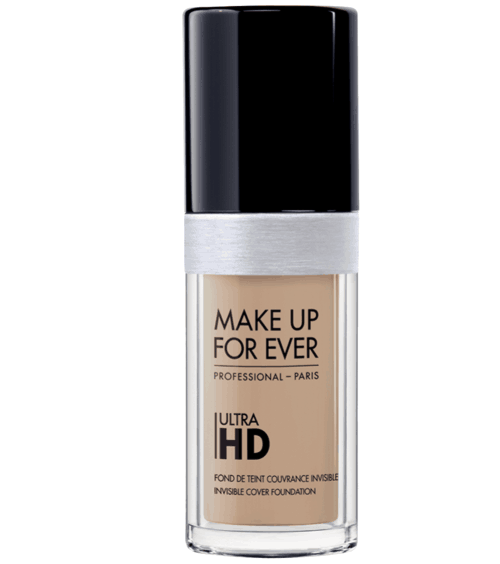 Make Up For Ever's Ultra HD Fluid Foundation.