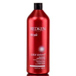Bottle of Redken Color Extend shampoo.
