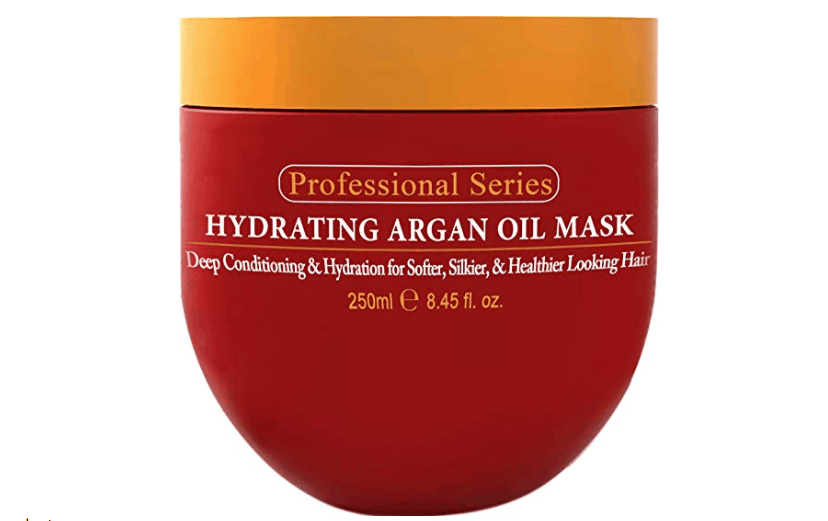 Tub of Arvazallia Professional Series Hydrating Argan Oil Mask.