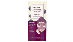 Aveeno's absolutely ageless pretox peel off mask.