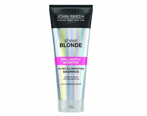 John Frieda's brilliantly brighter shampoo.