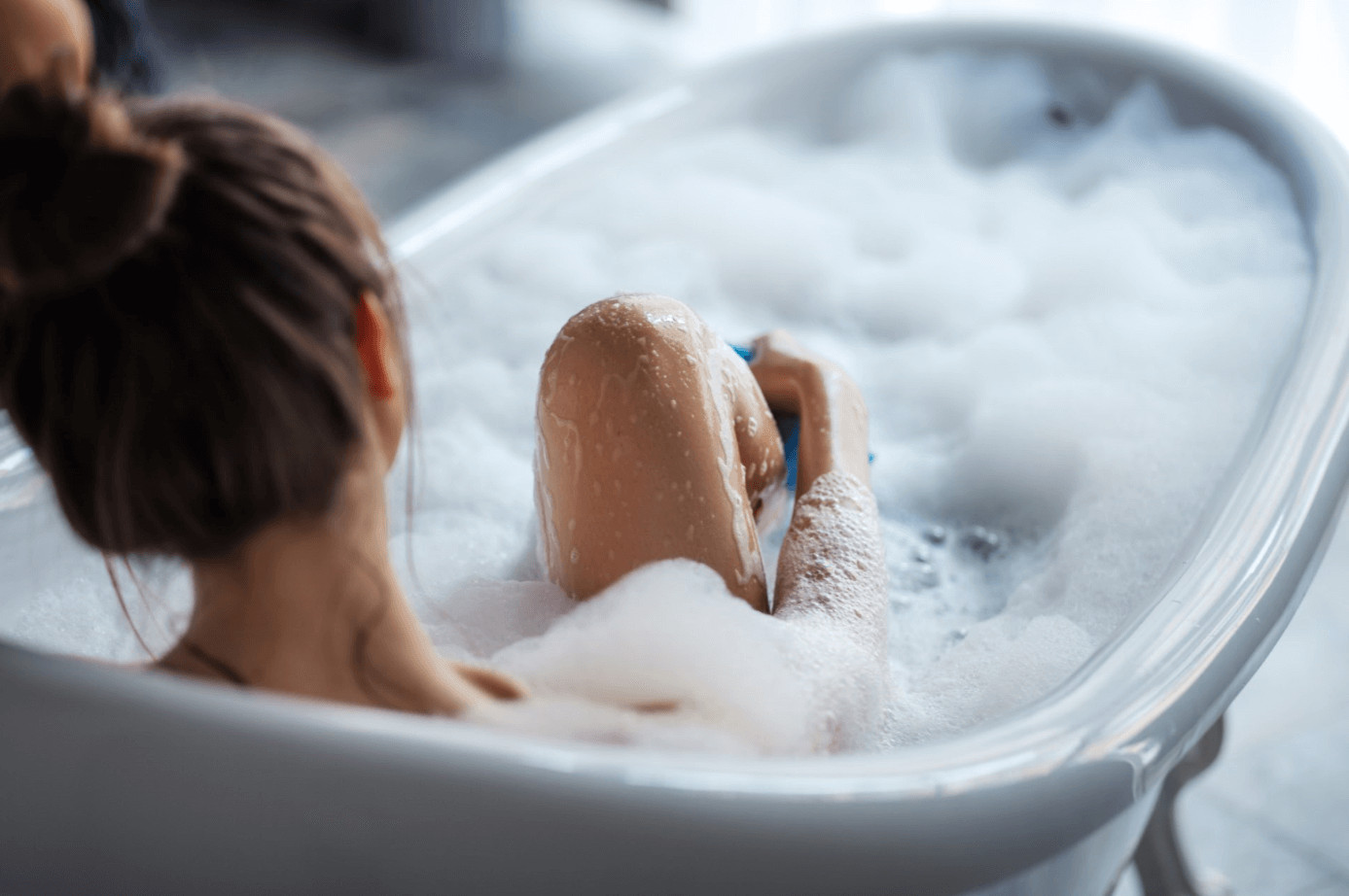 Calming Homemade Bubble Bath for Kids - Dwelling In Happiness