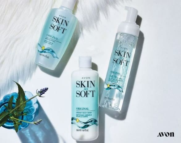 Avon skin so soft deals bath oil