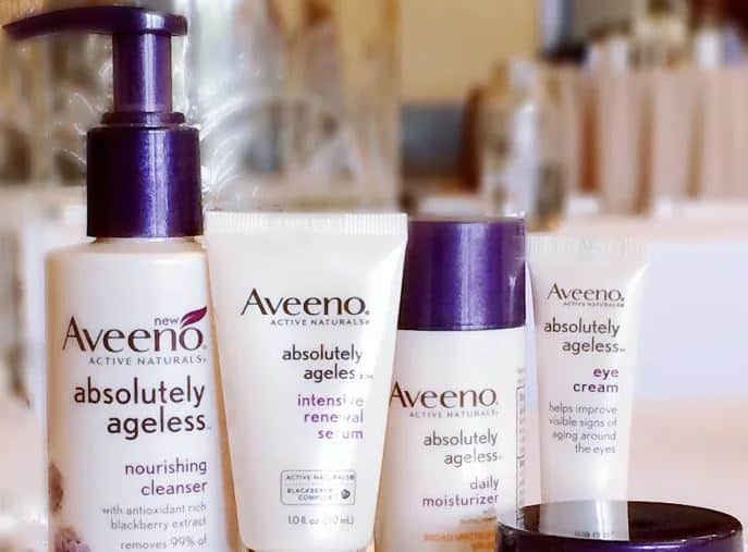 aveeno absolutely ageless facial care starter kit