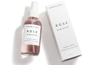 Herbivore Rose Hibiscus Hydrating Face Mist.