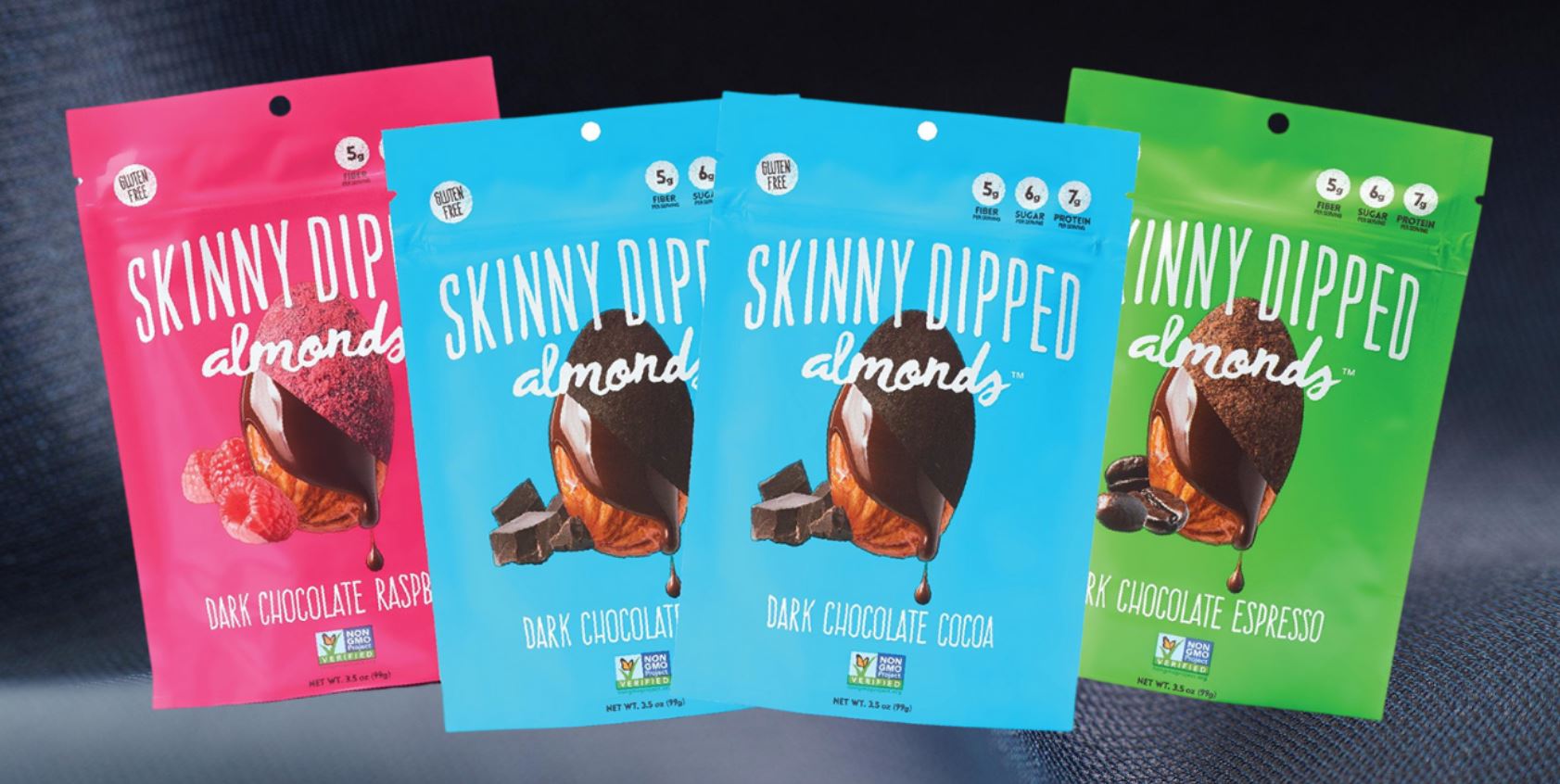 Craving A Healthy Snack? Here's The Skinny Dipped Almonds Review