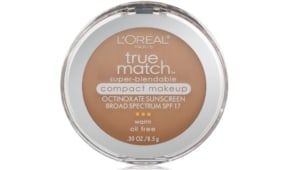 L'Oréal's true match foundation.