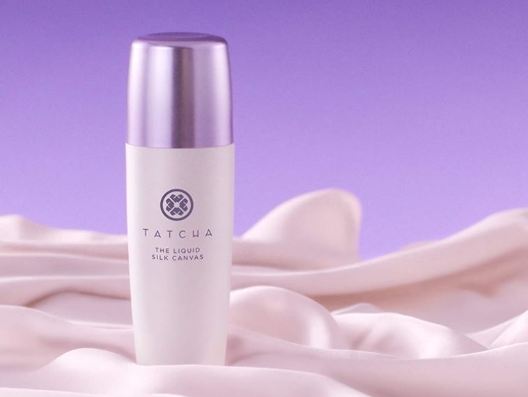 Tatcha Liquid Silk Canvas: Featherweight Protective Primer.