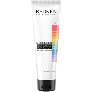 Bottle of Redken's pH bonder post-service perfector.