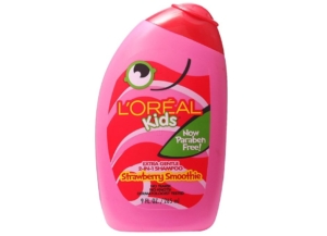 L'Oréal Kids Strawberry Smoothie 2-in-1 Shampoo For Extra Softness.