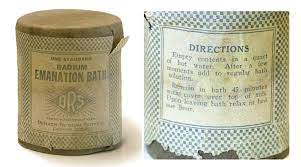 Radium Bath Carton 